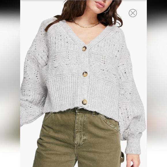 Topshop Sweaters - TOPSHOP stitchy cardigan Size 12